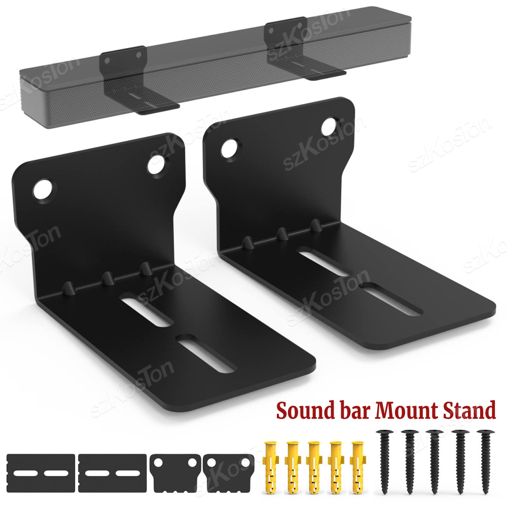 Home Cinema Tv - 2 PCS Soundbar Mount Wall Brackets