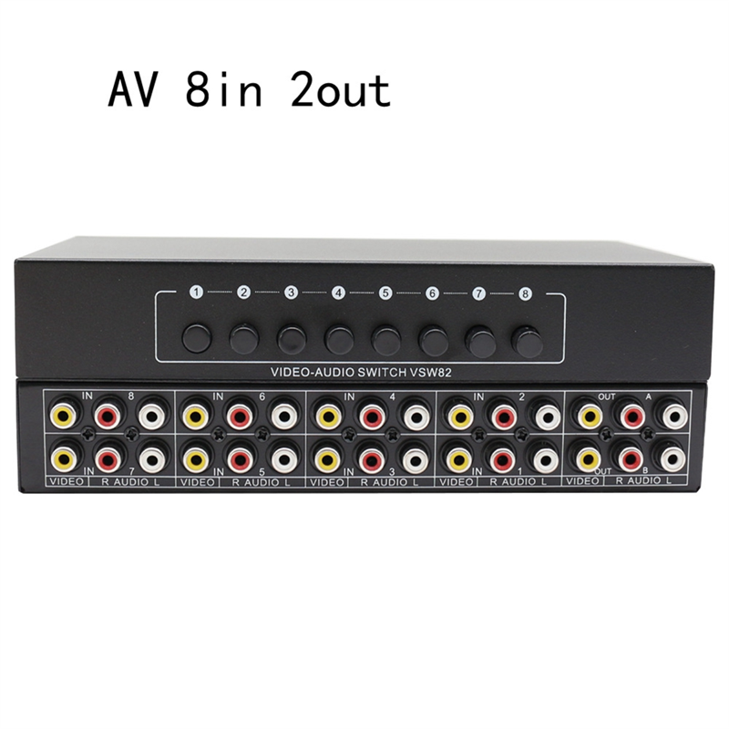 Home Cinema Video Processor - A73E-8 In 2 Out Audio Video