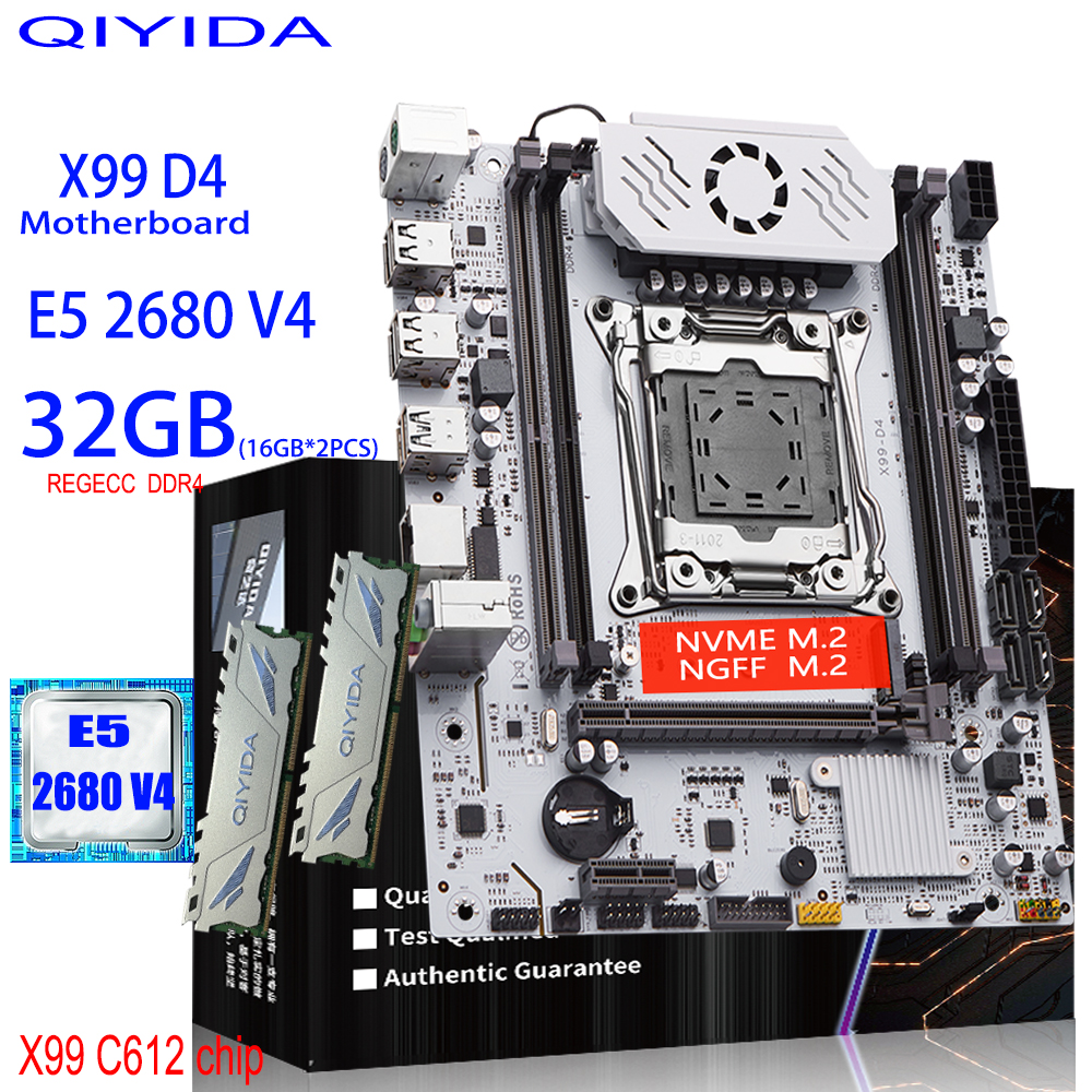 Home Cinema Video Processor - QIYIDA X99 Motherboard Set Kit Xeon