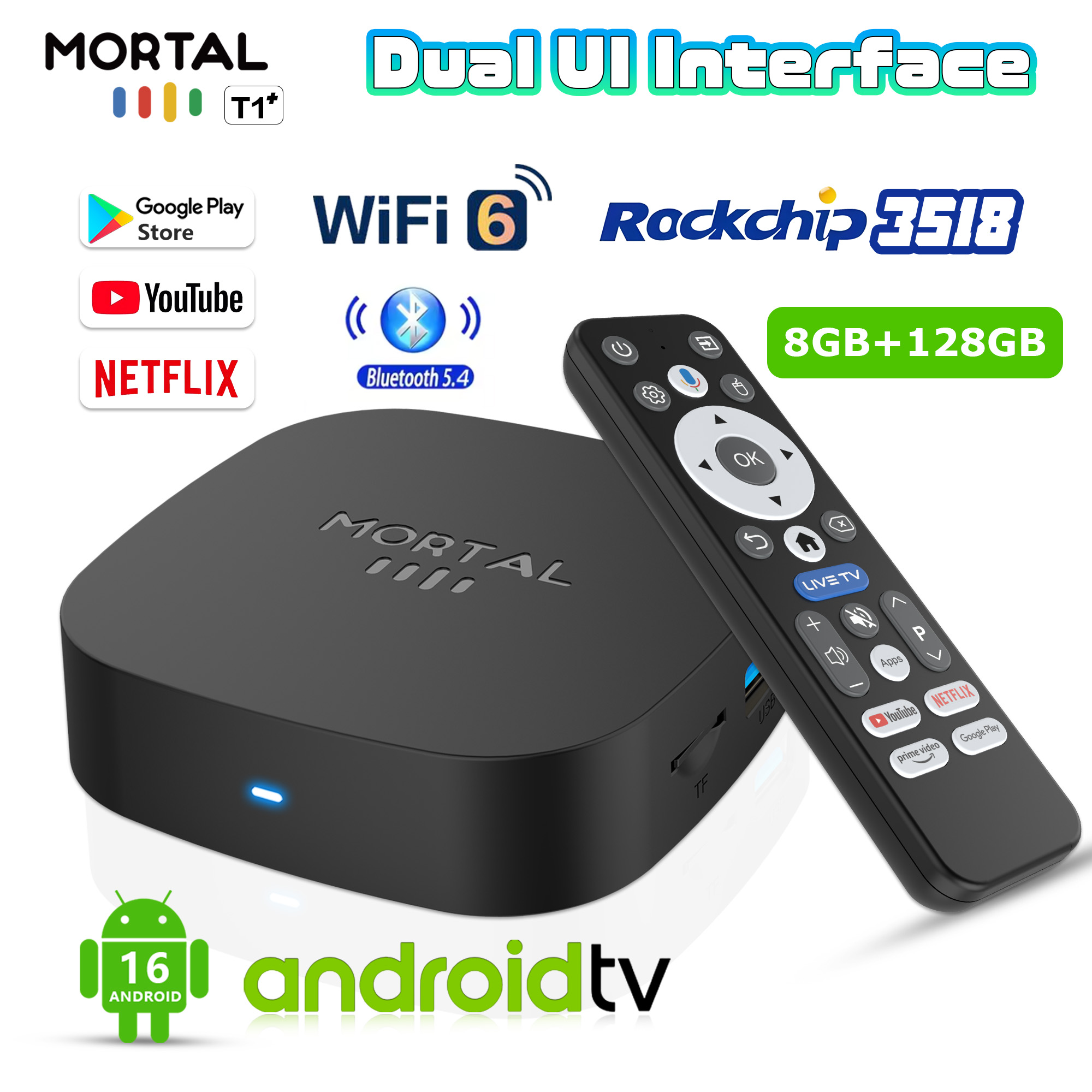 Home Cinema Media Player - 2025 New T1+ 8K HD TV