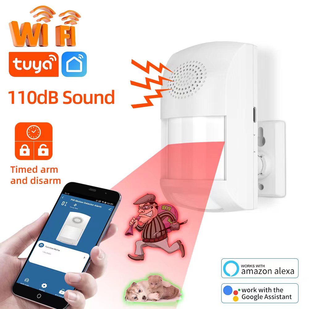 Home Cinema Alexa - Tuya WiFi Smart Home Burglar Alarm