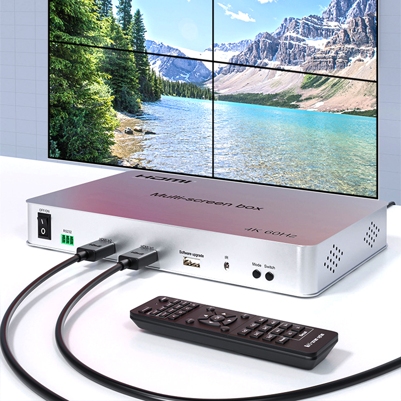 Home Cinema Video Processor - 4K 60Hz 2x2 Multi Screen Box