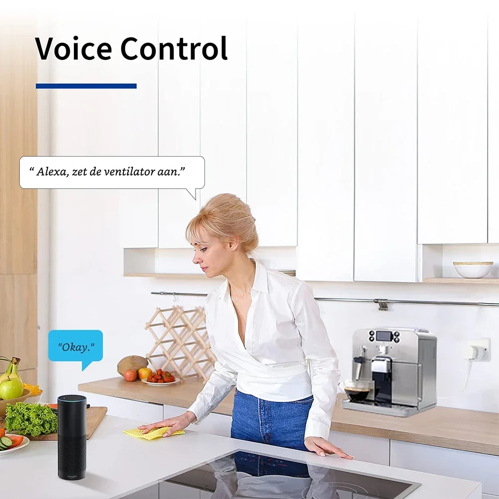 20A 16A UK Plug TUYA WIFI Smar - огляд і ціна Home Cinema Alexa