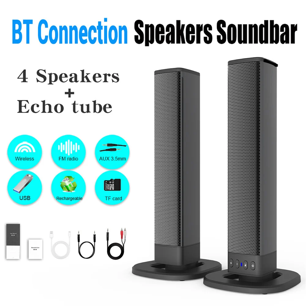 Wireless Bluetooth TV Sound Ba - огляд і ціна Home Cinema Speaker System