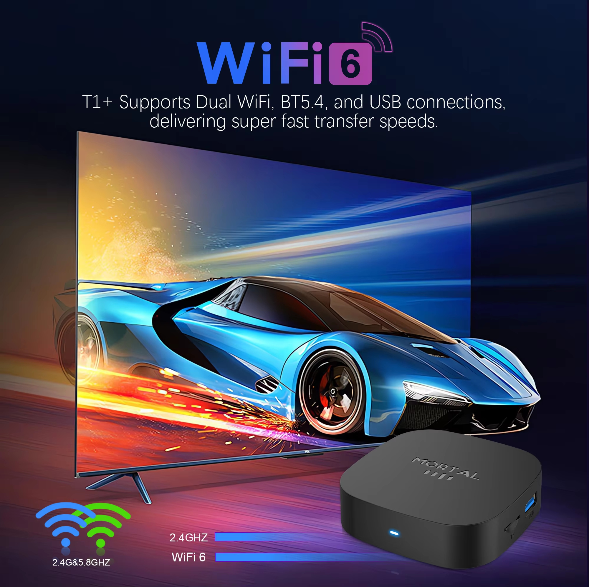 2026 New T1+ 8K HD TV Box Andr - огляд і ціна Home Cinema Media Player