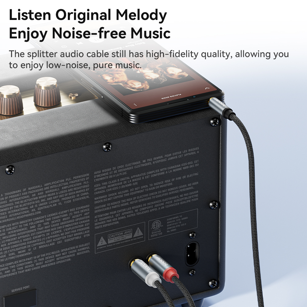 Toocki RCA Cable HiFi Stereo 3 - огляд і ціна Home Cinema Ampli