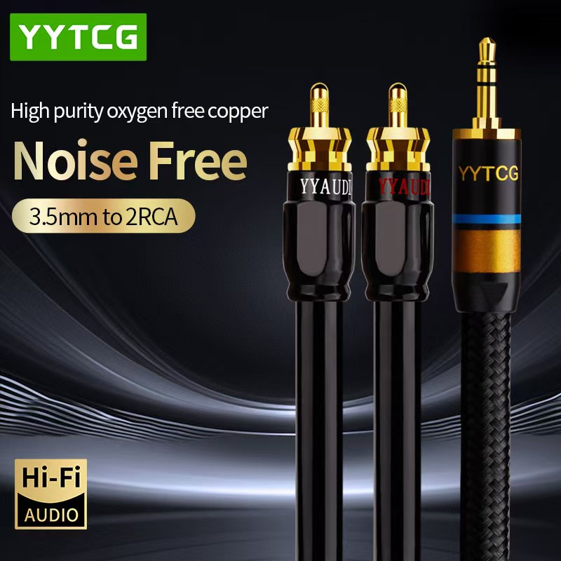 YYTCG RCA Cable HiFi Stereo 3. - огляд і ціна Home Cinema Ampli