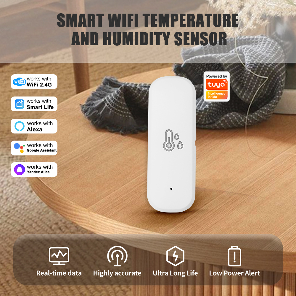 Tuya WiFi Temperature and Humi - огляд і ціна Home Cinema Alexa