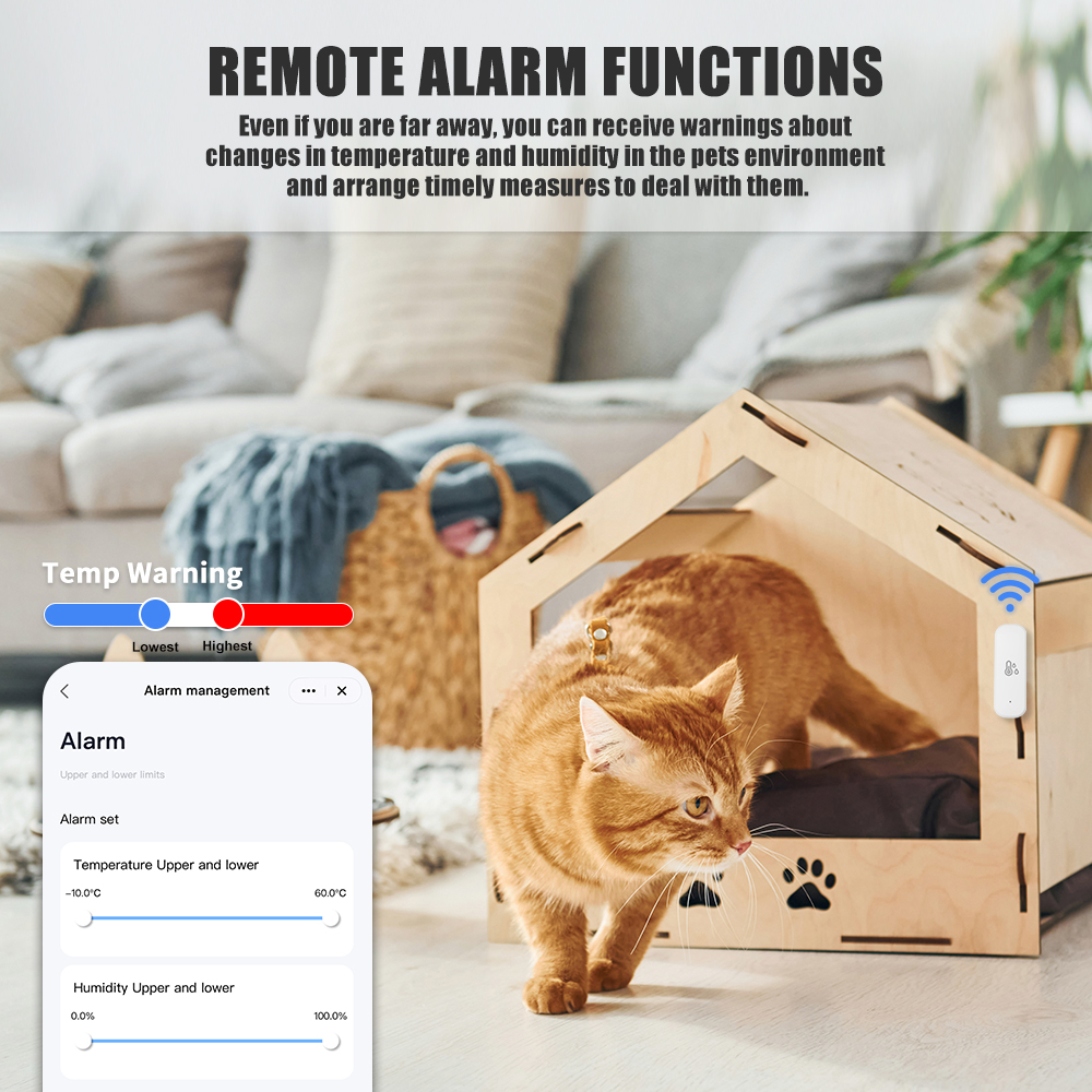 Tuya WiFi Temperature and Humi - огляд і ціна Home Cinema Alexa