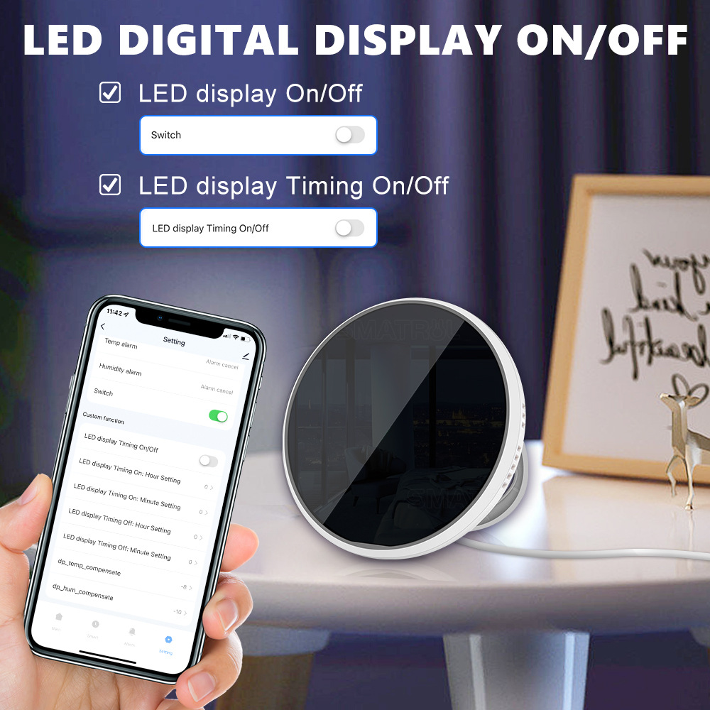 Tuya USB Smart Temperature Hum - огляд і ціна Home Cinema Alexa