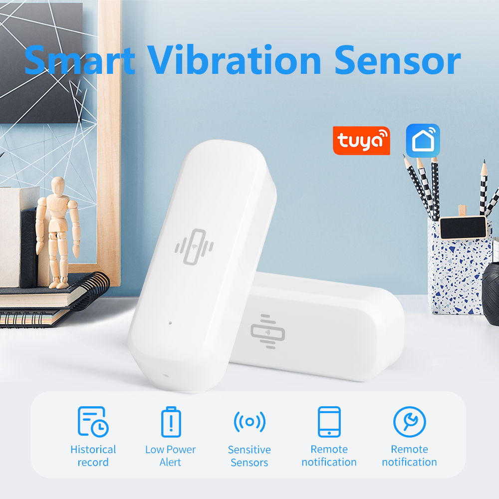 Tuya Smart WiFi Vibration Sens - огляд і ціна Home Cinema Alexa
