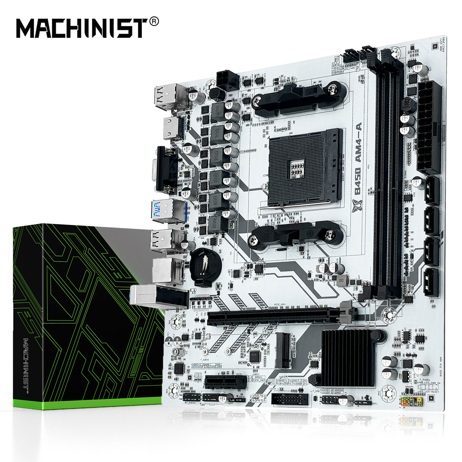 MACHINIST B450 Motherboard AMD - огляд і ціна Home Cinema Video Processor