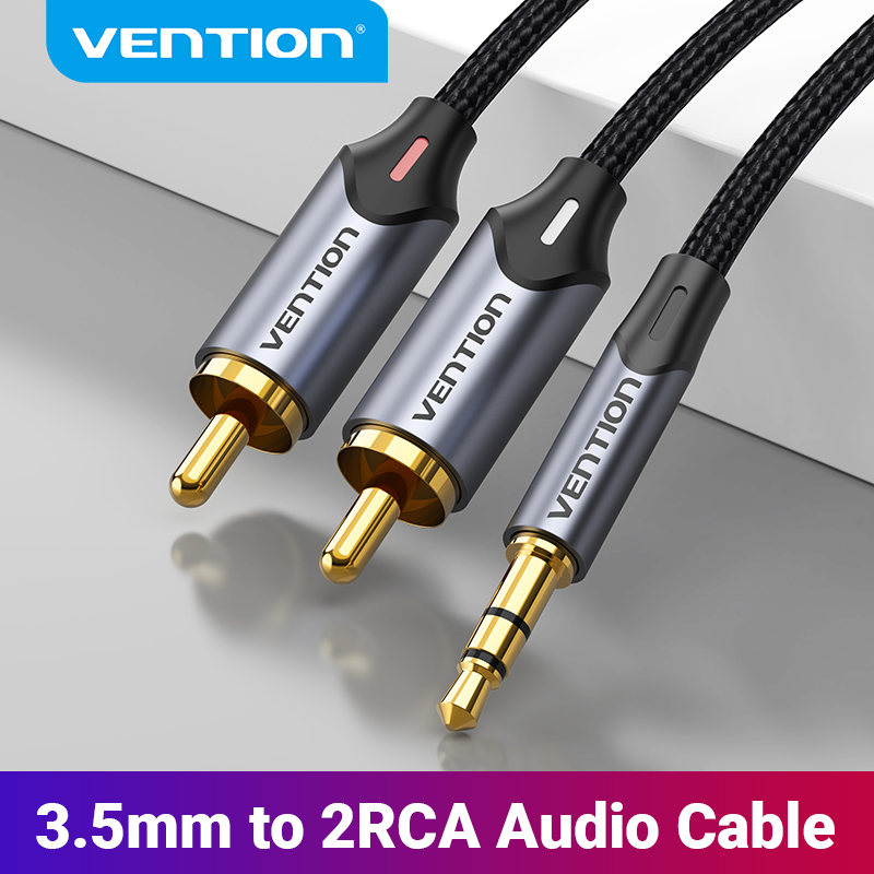 Vention RCA Cable 3.5mm to 2RC - огляд і ціна Home Cinema Ampli