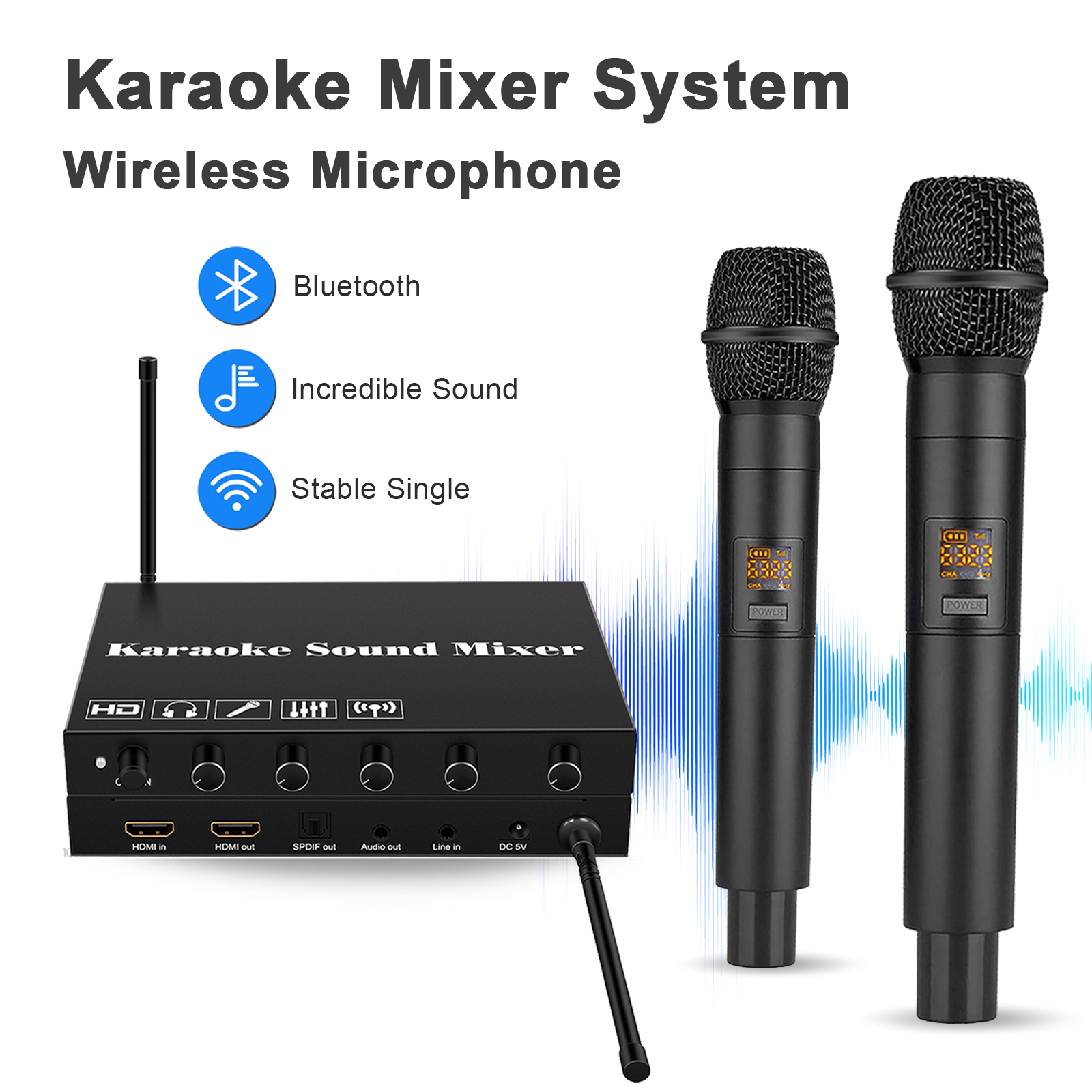 HDMI Karaoke Player Mixer Home - огляд і ціна Home Cinema Tv