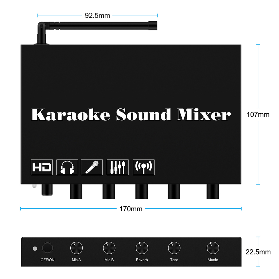 HDMI Karaoke Player Mixer Home - огляд і ціна Home Cinema Tv