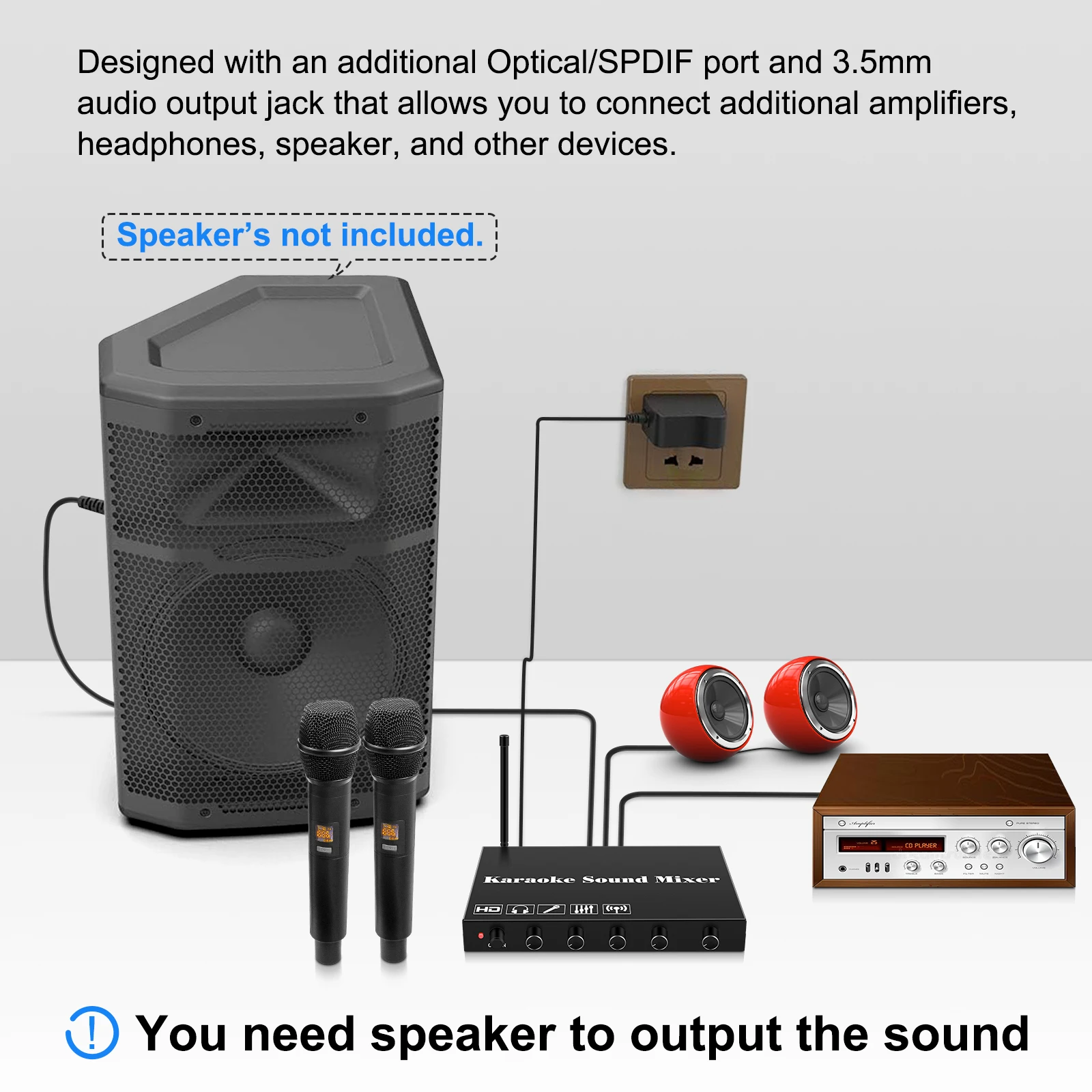 HDMI Karaoke Player Mixer Home - огляд і ціна Home Cinema Tv