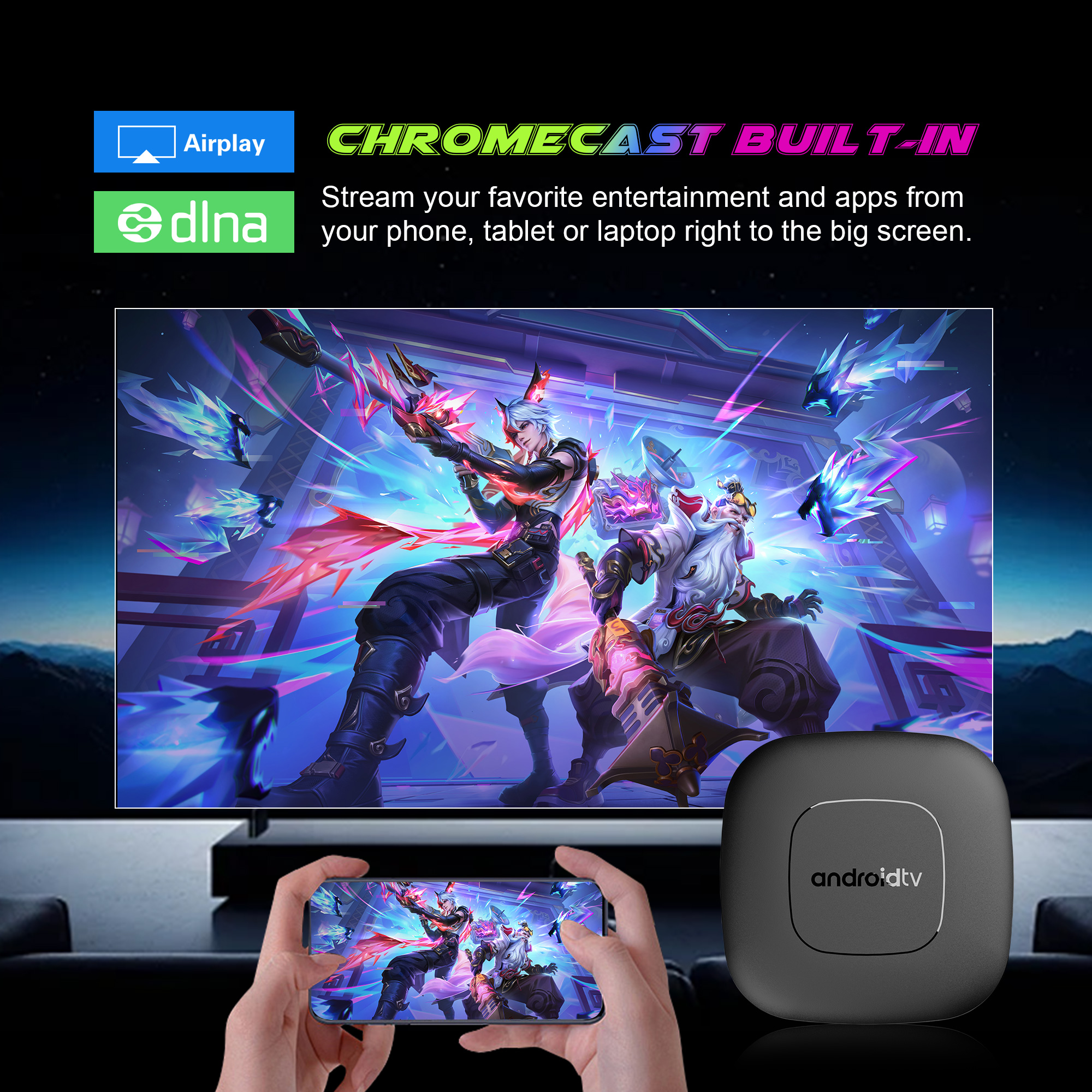 New Android16 Smart Home Theat - огляд і ціна Home Cinema Media Player