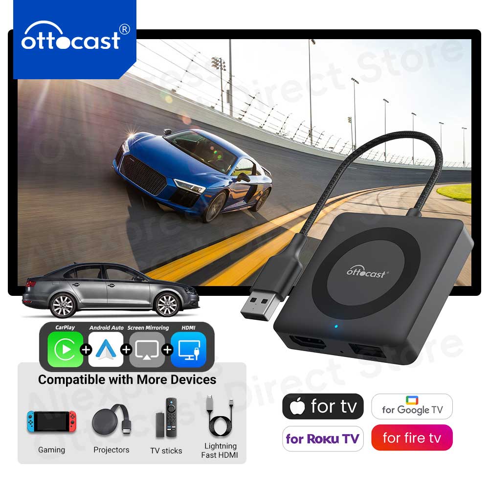 Ottocast Car TV Mate Pro Max W - огляд і ціна Smart Tv Stick