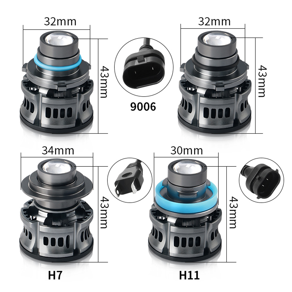 Automotive H7 9006 Laser Headl - огляд і ціна Projector Lamp Replacement