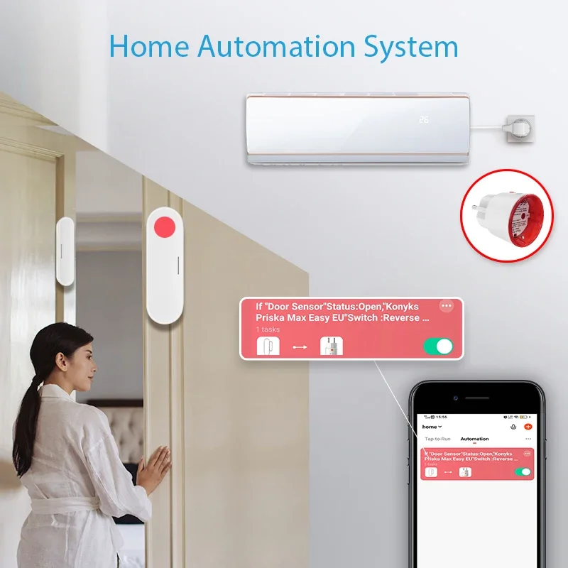 Tuya WiFi Smart Plug Socket EU - огляд і ціна Home Cinema Alexa