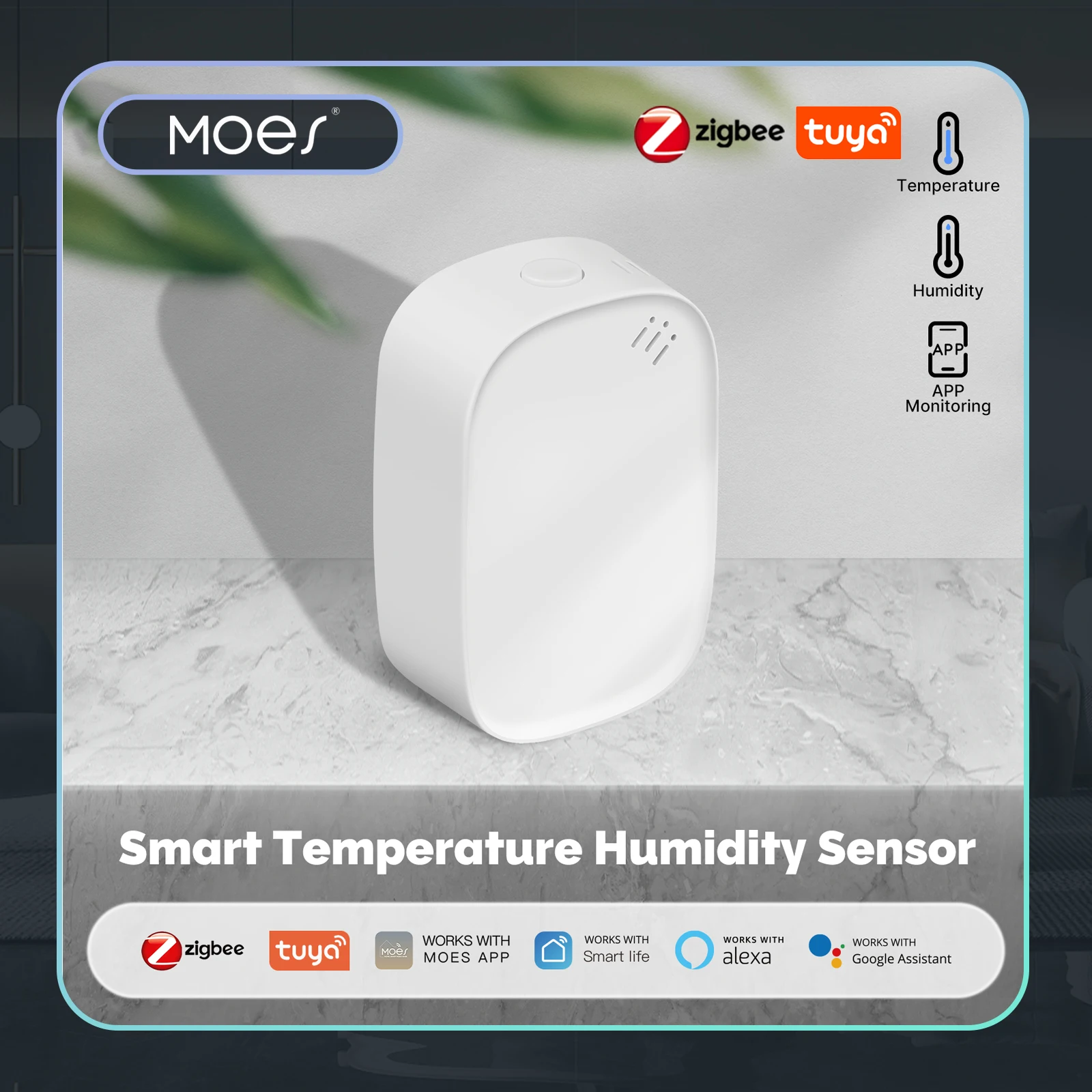 MOES Tuya Zigbee Smart Tempera - огляд і ціна Home Cinema Alexa