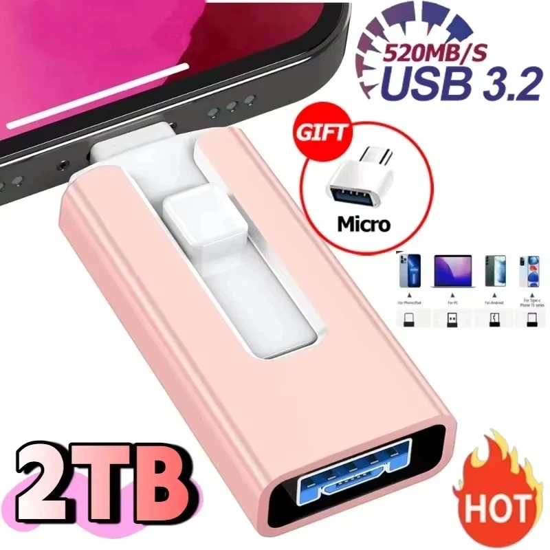 New 4 in1 512GB 256GB for iPho - огляд і ціна Smart Tv Stick