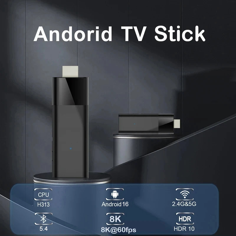 Android 16 TV Stick 4K Allwinn - огляд і ціна Home Cinema Media Player