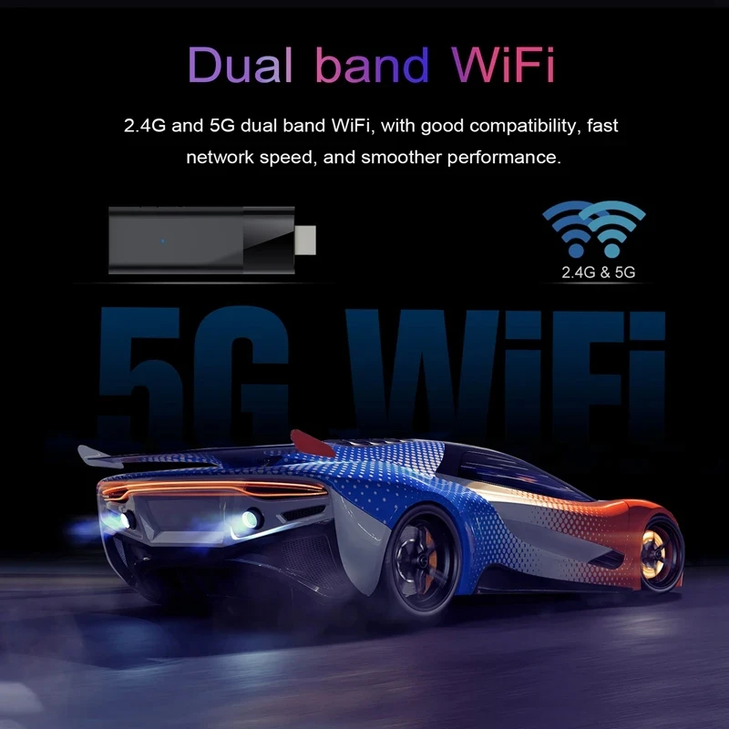 Android 16 TV Stick 4K Allwinn - огляд і ціна Home Cinema Media Player