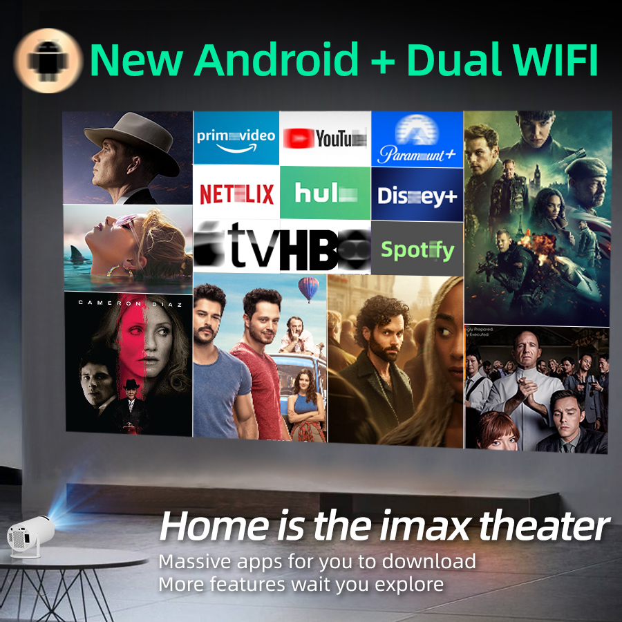 4K home theater projector, bui - огляд і ціна Home Cinema Speaker System