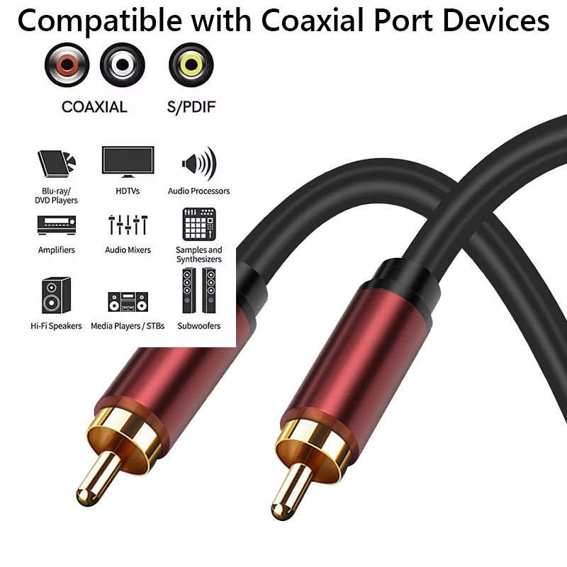 Coaxial Digital Audio Cable Su - огляд і ціна Home Cinema Ampli