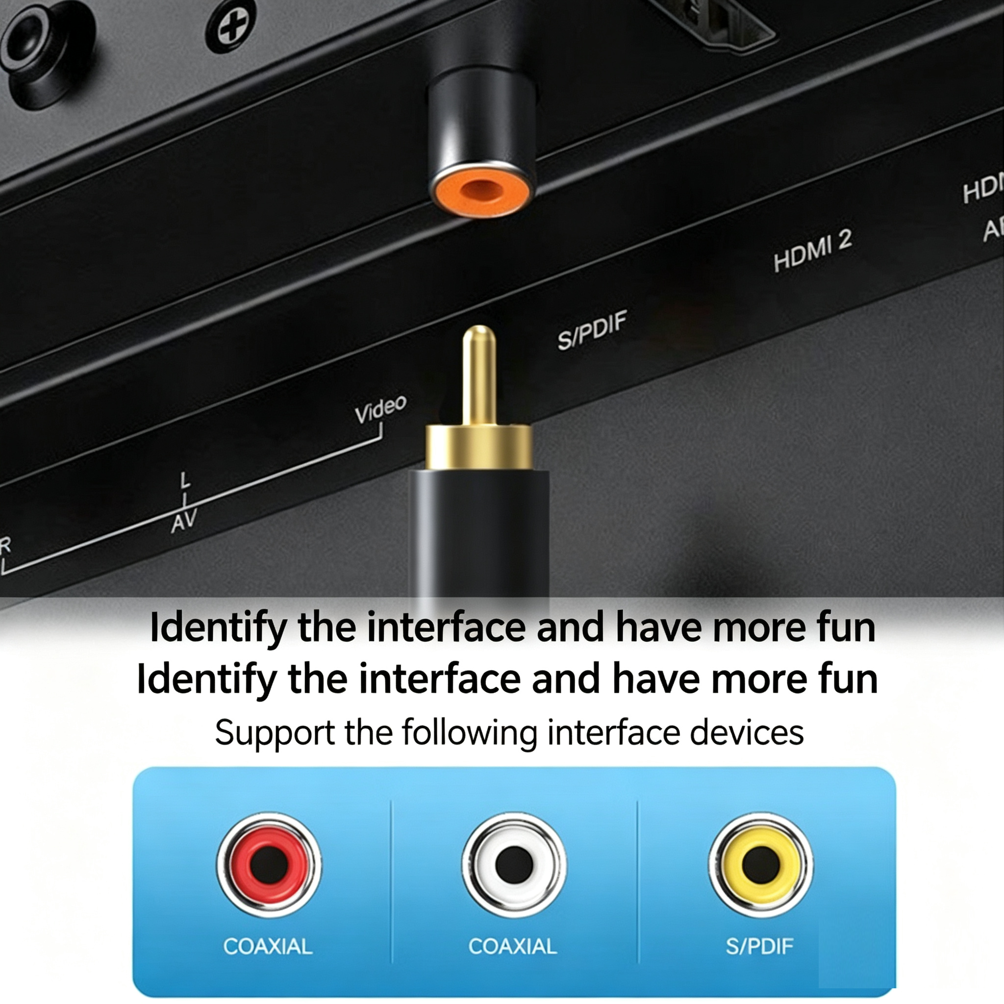 Coaxial Digital Audio Cable Su - огляд і ціна Home Cinema Ampli
