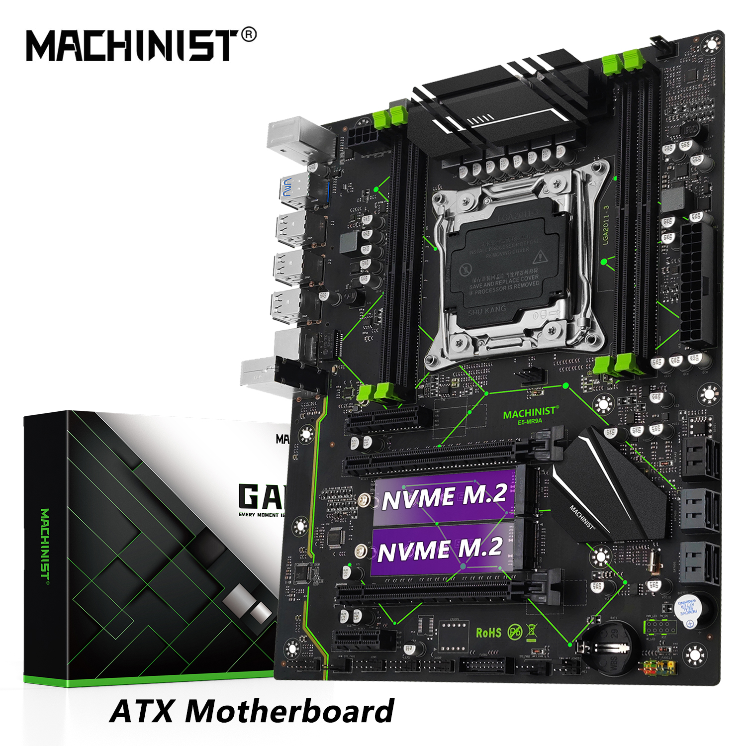 MACHINIST E5 MR9A V1.0 X99 Mot - огляд і ціна Home Cinema Video Processor