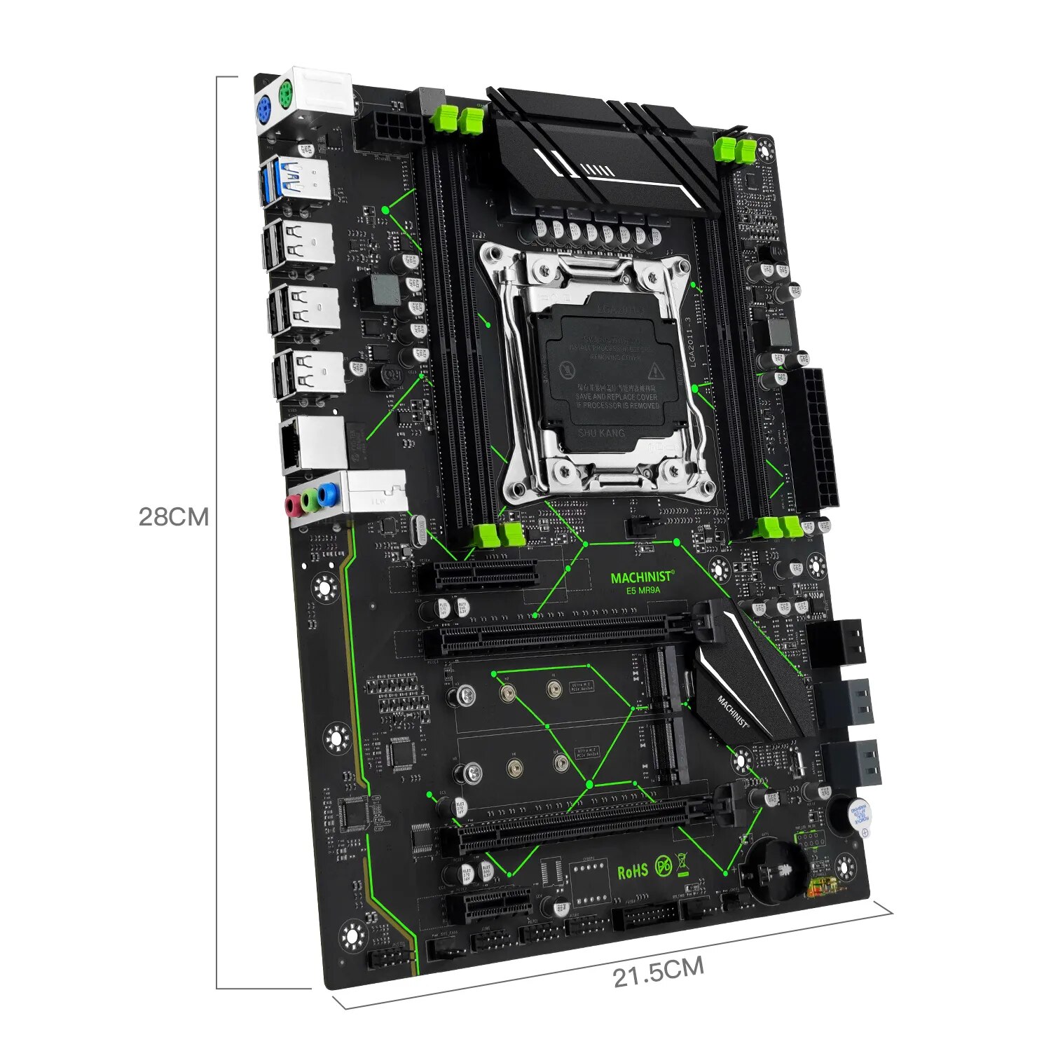 MACHINIST E5 MR9A V1.0 X99 Mot - огляд і ціна Home Cinema Video Processor