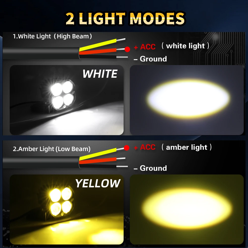 Car Moto Lens Led Spotlight 50 - огляд і ціна Projector Lamp Replacement