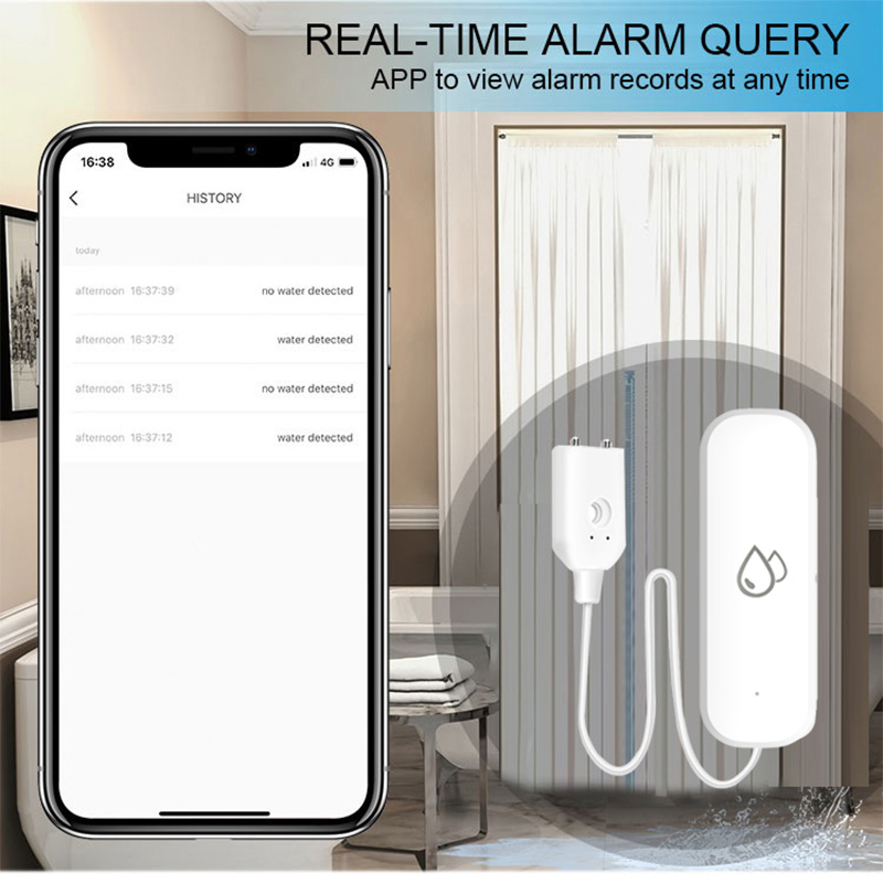 Tuya WiFi Water Leakage Alarm  - огляд і ціна Home Cinema Alexa