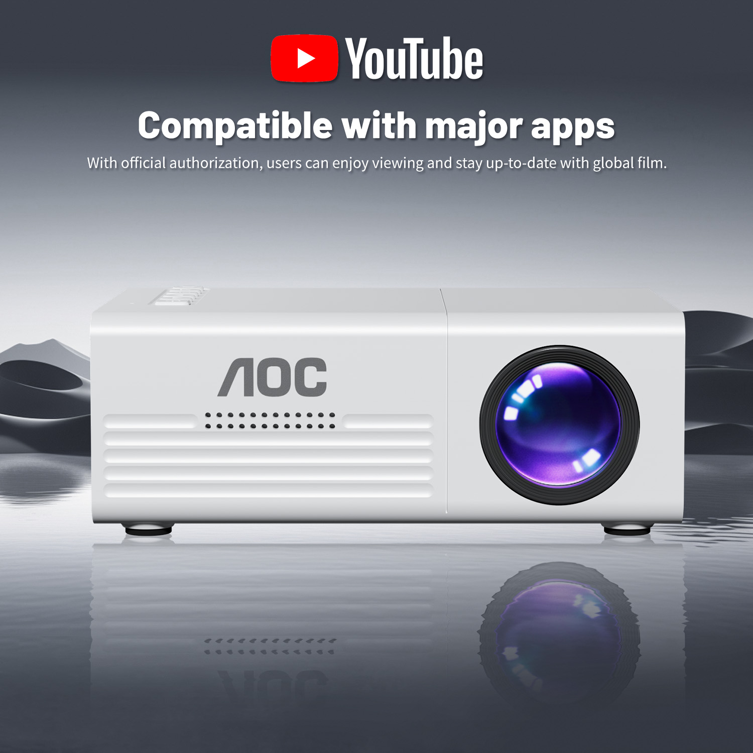 AOC Mini Projector TFT LCD Wi - огляд і ціна Home Cinema Media Player