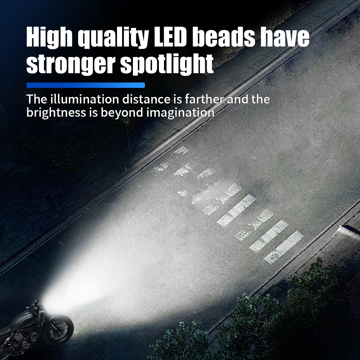 1/2pcs H4 LED Motorcycle Headl - огляд і ціна Projector Lamp Replacement