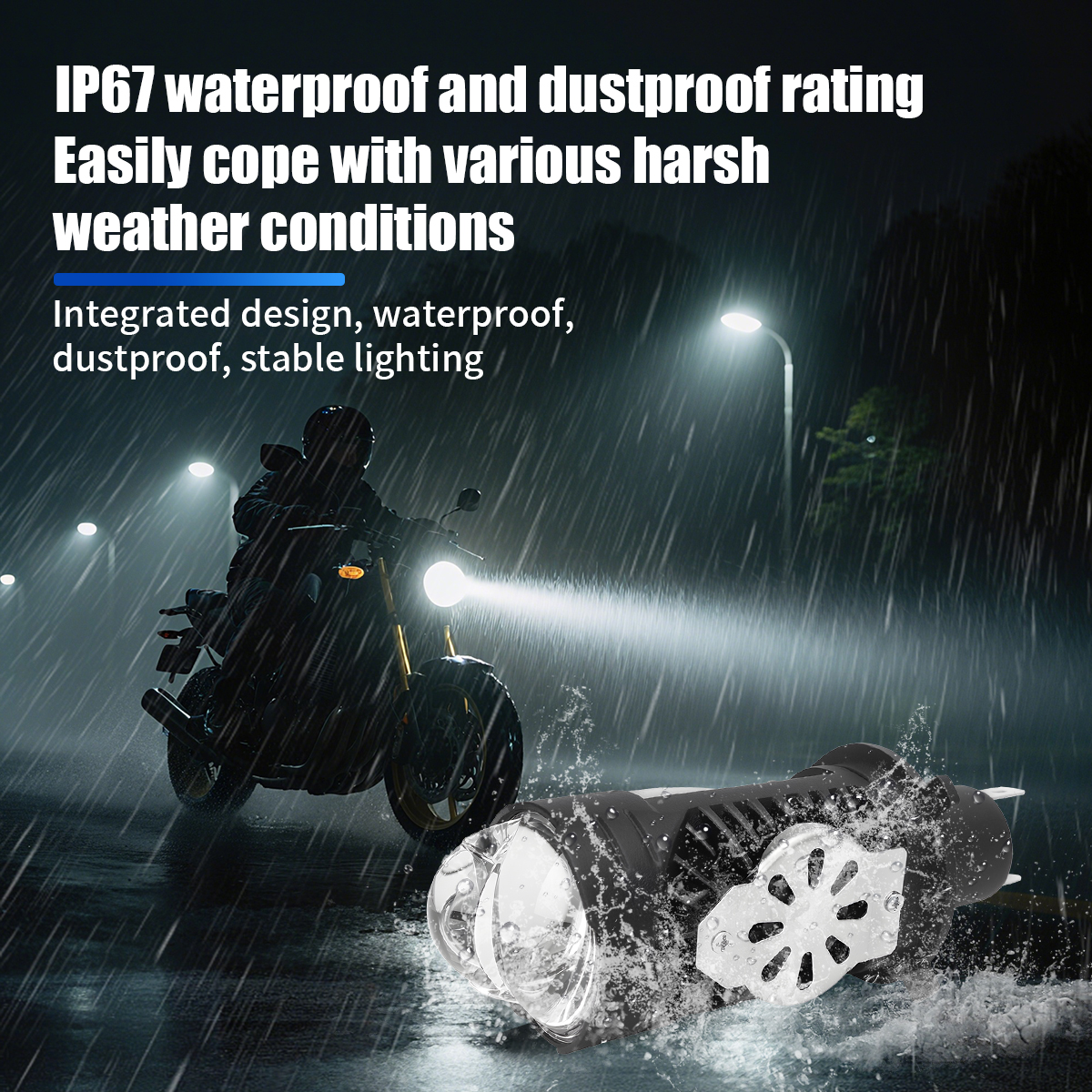 1/2pcs H4 LED Motorcycle Headl - огляд і ціна Projector Lamp Replacement