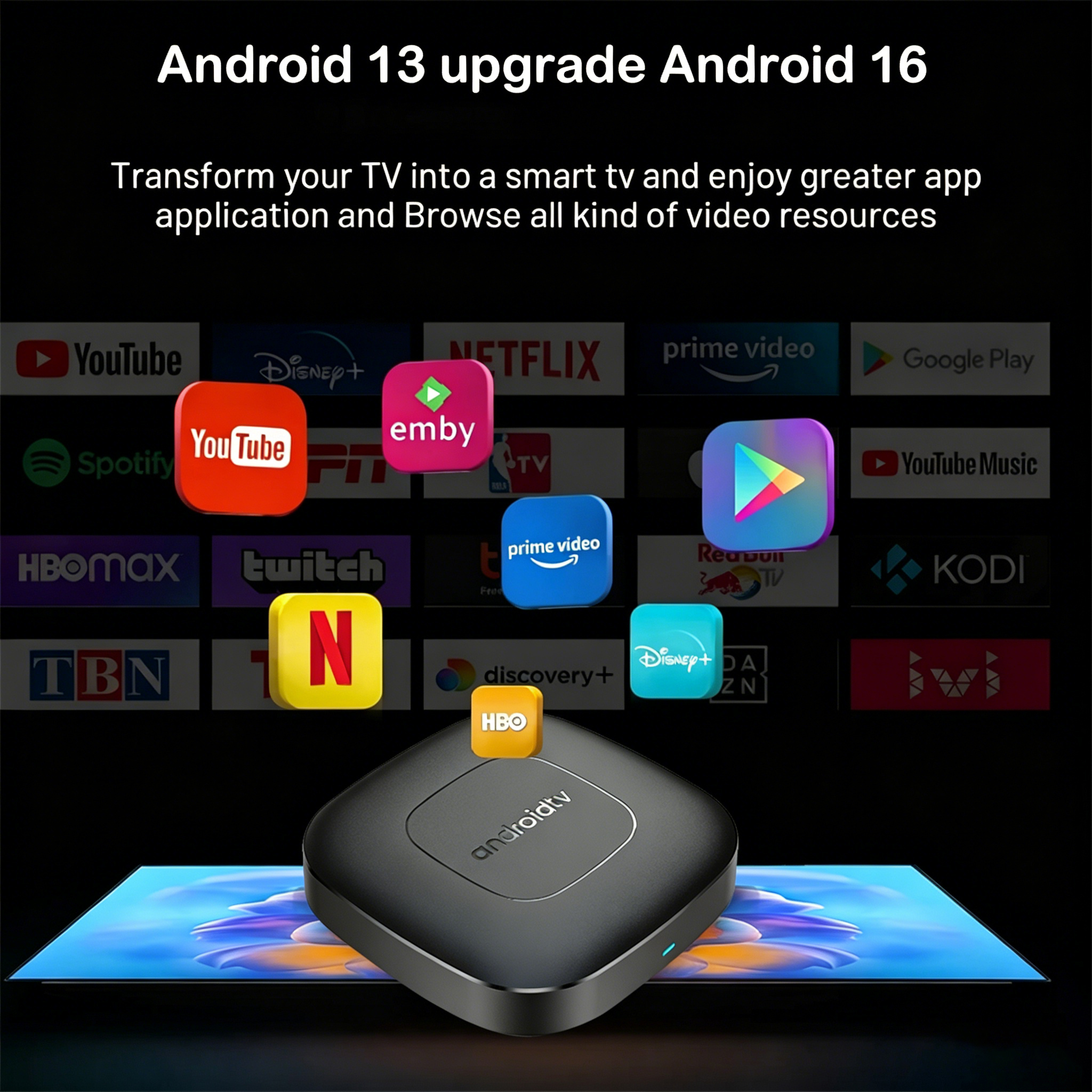 Android TV 16 Smart TV Box All - огляд і ціна Home Cinema Media Player