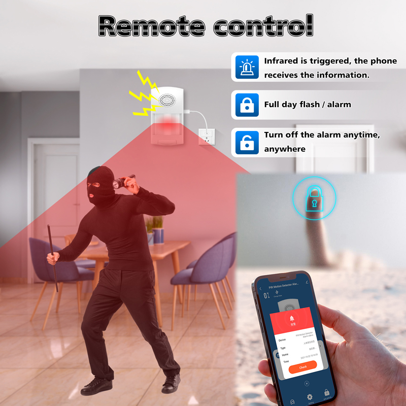 Tuya WiFi Smart Home Burglar A - огляд і ціна Home Cinema Alexa
