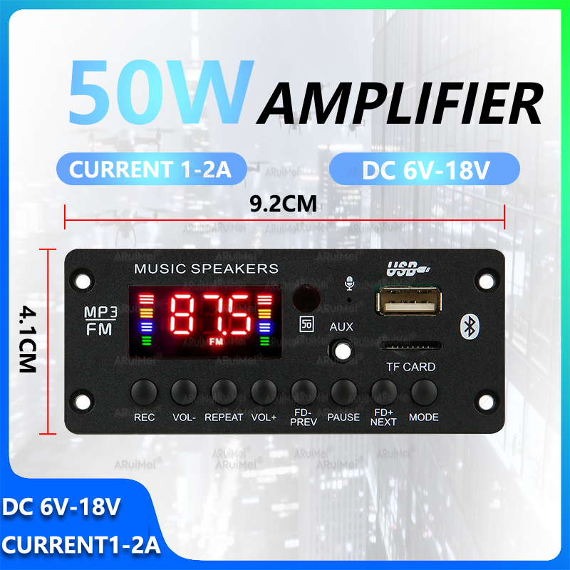 2*25W Bluetooth Amplifier Kit  - огляд і ціна Home Cinema Ampli