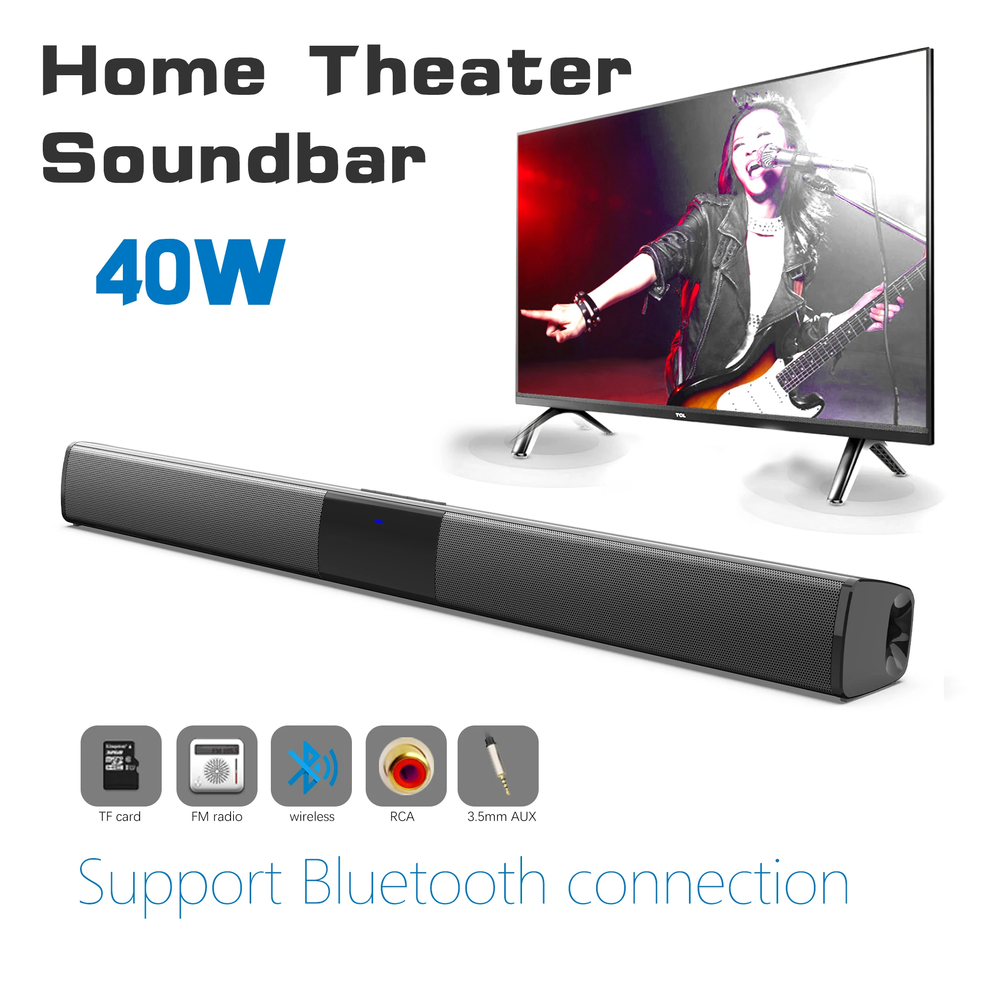 3DHome Theater Sound System Bl - огляд і ціна Home Cinema Speaker System