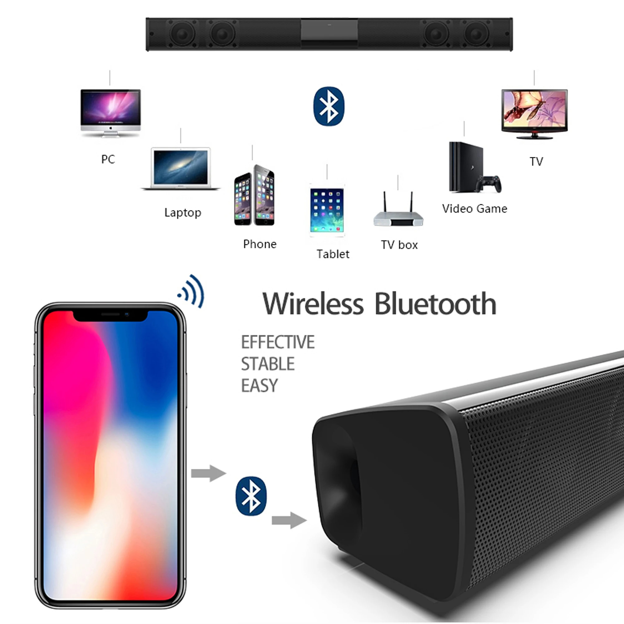 3DHome Theater Sound System Bl - огляд і ціна Home Cinema Speaker System