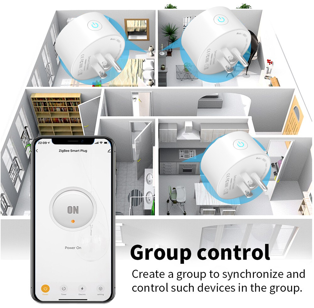 Tuya WiFi Or Zigbee Smart Sock - огляд і ціна Home Cinema Alexa