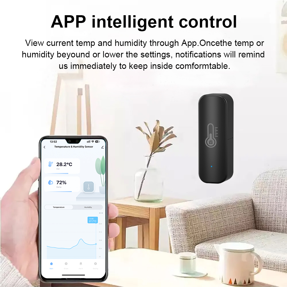 Tuya WiFi Temperature Humidity - огляд і ціна Home Cinema Alexa