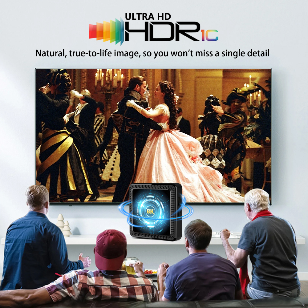 Android 16 TV Box Q19 8K Ultra - огляд і ціна Home Cinema Media Player