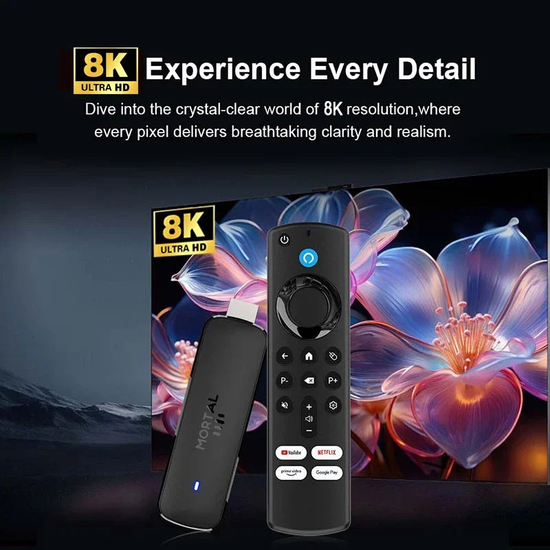 2026 8K Ultra HD TV Stick Dual - огляд і ціна Home Cinema Media Player