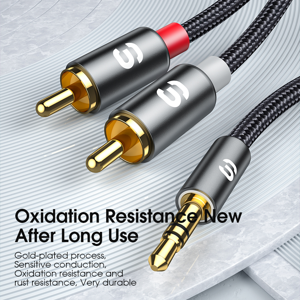 Essager RCA Audio Cable Stereo - огляд і ціна Home Cinema Ampli