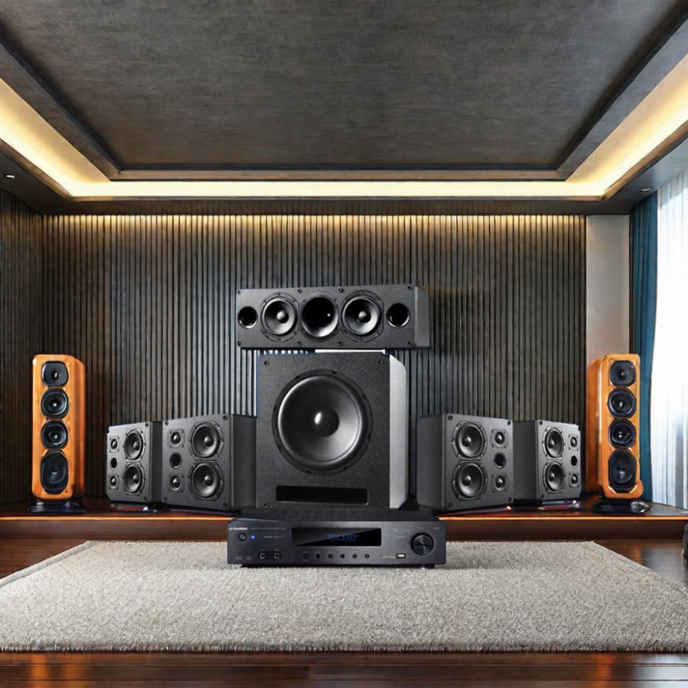 New H5 Home Theatre Audio Kit  - огляд і ціна Home Cinema Speaker System