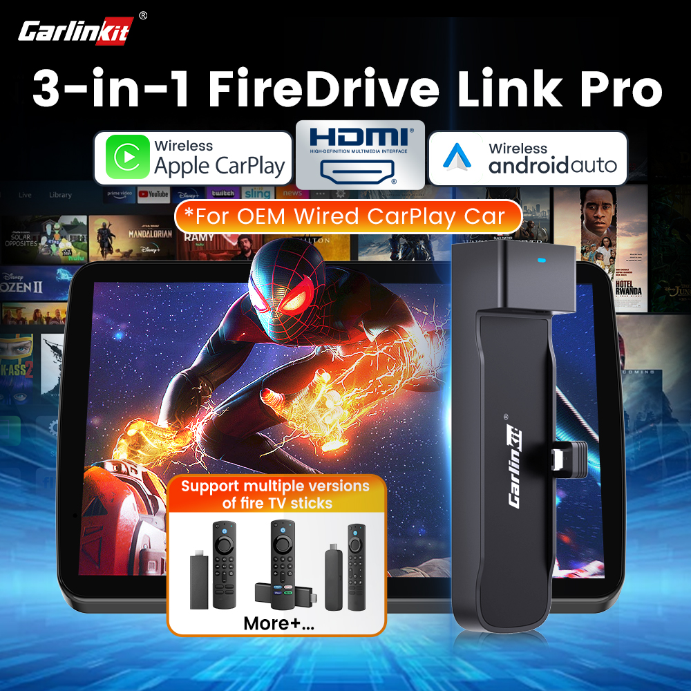 CarlinKit FireDrive Link Pro W - огляд і ціна Smart Tv Stick